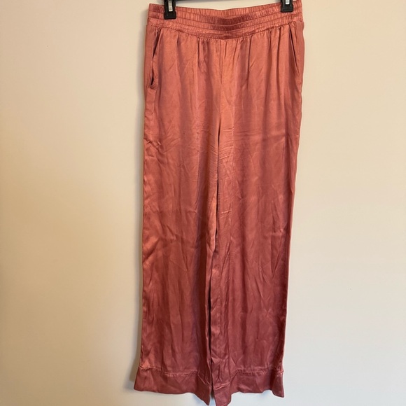 NATION LTD Satin Wide Leg Pants - Women’s Small - Picture 2 of 11
